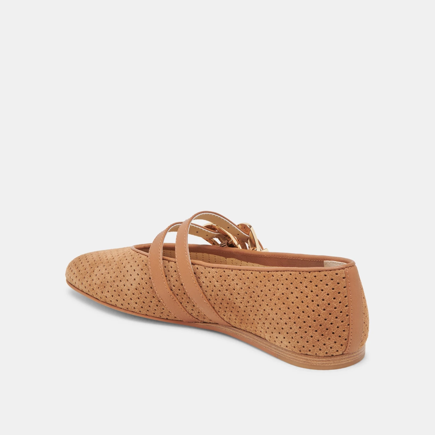 BAYLEE BALLET FLATS PECAN PERFORATED SUEDE(Baylee Ballet Flats Pecan Perforated Suede) 7 BAYLEE BALLET FLATS PECAN PERFORATED SUEDE(Baylee Ballet Flats Pecan Perforated Suede) - Image 7