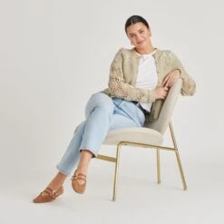 BAYLEE BALLET FLATS PECAN PERFORATED SUEDE(Baylee Ballet Flats Pecan Perforated Suede) 14 BAYLEE BALLET FLATS PECAN PERFORATED SUEDE(Baylee Ballet Flats Pecan Perforated Suede) -Dolce Vita DOLCEVITA FLATS BAYLEE PECANPERFORATEDSUEDE ONFOOT 04