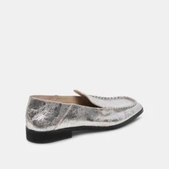 BENY WIDE FLATS SILVER DISTRESSED LEATHER(Beny Wide Flats Silver Distressed Leather) -Dolce Vita DOLCEVITA FLATS BENY SILVERDESTRESSEDLEATHER 03 3