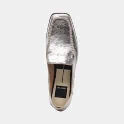 Dolce Vita BENY FLATS SILVER DISTRESSED LEATHER(Beny Flats Silver Distressed Leather) -Dolce Vita DOLCEVITA FLATS BENY SILVERDESTRESSEDLEATHER 06