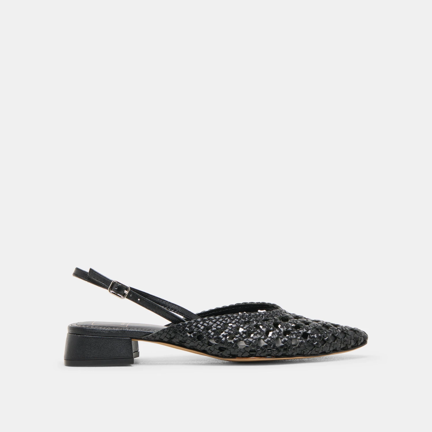 BIRDIE FLATS BLACK WOVEN LEATHER(Birdie Flats Black Woven Leather) 1 BIRDIE FLATS BLACK WOVEN LEATHER(Birdie Flats Black Woven Leather)