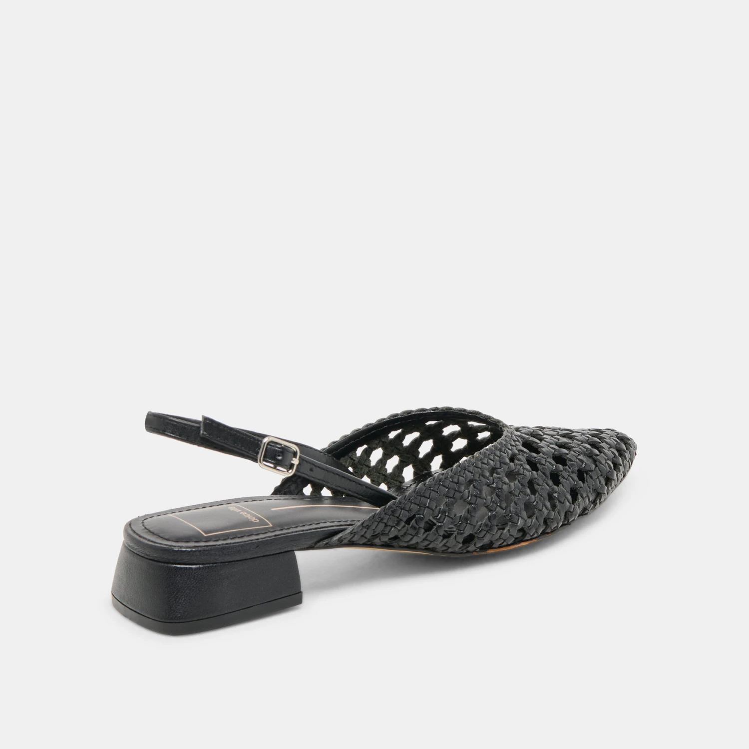 BIRDIE FLATS BLACK WOVEN LEATHER(Birdie Flats Black Woven Leather) 3 BIRDIE FLATS BLACK WOVEN LEATHER(Birdie Flats Black Woven Leather) - Image 3