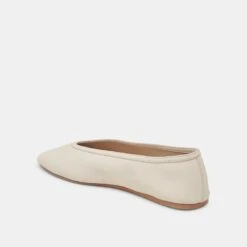 BRAIDY BALLET FLATS IVORY LEATHER(Braidy Ballet Flats Ivory Leather) -Dolce Vita DOLCEVITA FLATS BRAIDY IVORYLEATHER 09