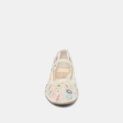CADEL FLORAL BALLET FLATS IVORY FLORAL MESH(Cadel Floral Ballet Flats Ivory Floral Mesh) 18 CADEL FLORAL BALLET FLATS IVORY FLORAL MESH(Cadel Floral Ballet Flats Ivory Floral Mesh) -Dolce Vita DOLCEVITA FLATS CADELFLORAL IVORYFLORALMESH 04