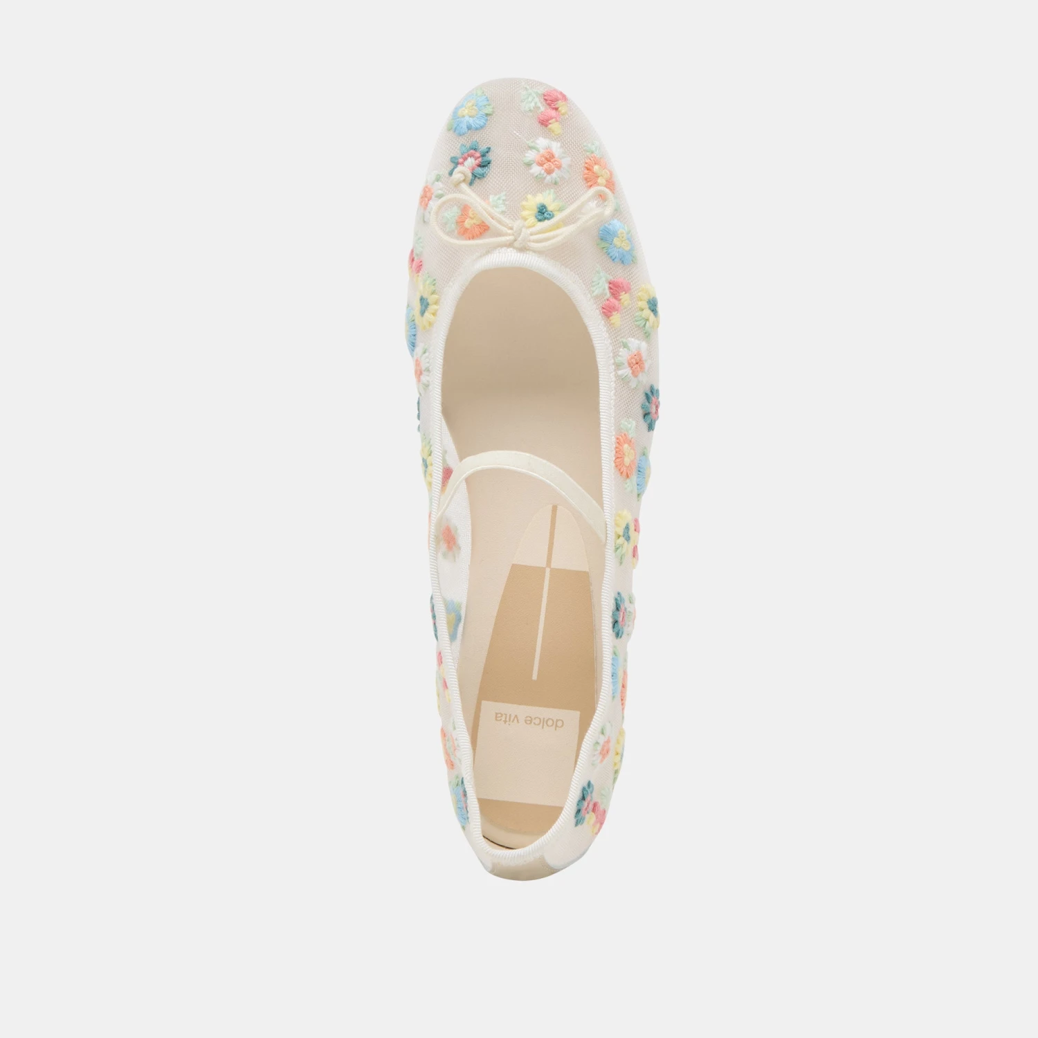CADEL FLORAL BALLET FLATS IVORY FLORAL MESH(Cadel Floral Ballet Flats Ivory Floral Mesh) 10 CADEL FLORAL BALLET FLATS IVORY FLORAL MESH(Cadel Floral Ballet Flats Ivory Floral Mesh) - Image 10