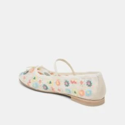 CADEL FLORAL BALLET FLATS IVORY FLORAL MESH(Cadel Floral Ballet Flats Ivory Floral Mesh) 17 CADEL FLORAL BALLET FLATS IVORY FLORAL MESH(Cadel Floral Ballet Flats Ivory Floral Mesh) -Dolce Vita DOLCEVITA FLATS CADELFLORAL IVORYFLORALMESH 09