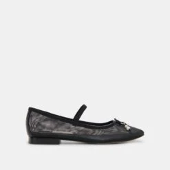 CADEL BALLET FLATS BLACK PEARLS(Cadel Ballet Flats Black Pearls)