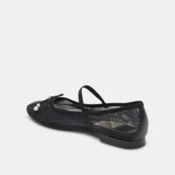 CADEL BALLET FLATS BLACK PEARLS(Cadel Ballet Flats Black Pearls) -Dolce Vita DOLCEVITA FLATS CADEL BLACKPEARL 08