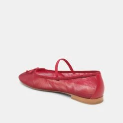 CADEL BALLET FLATS CRIMSON MESH(Cadel Ballet Flats Crimson Mesh) -Dolce Vita DOLCEVITA FLATS CADEL CRIMSONMESH 09