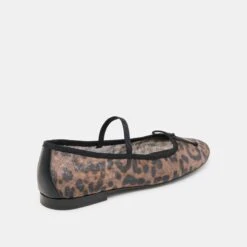 CADEL BALLET FLATS DK LEOPARD MESH(Cadel Ballet Flats Dk Leopard Mesh) -Dolce Vita DOLCEVITA FLATS CADEL DKLEOPARDMESH 03
