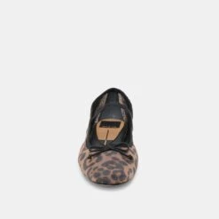 CADEL BALLET FLATS DK LEOPARD MESH(Cadel Ballet Flats Dk Leopard Mesh) -Dolce Vita DOLCEVITA FLATS CADEL DKLEOPARDMESH 04