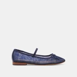 CADEL BALLET FLATS NAVY MESH(Cadel Ballet Flats Navy Mesh)