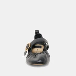 CAELY BALLET FLATS BLACK LEATHER(Caely Ballet Flats Black Leather) 22 CAELY BALLET FLATS BLACK LEATHER(Caely Ballet Flats Black Leather) -Dolce Vita DOLCEVITA FLATS CAELY BLACKLEATHER 04