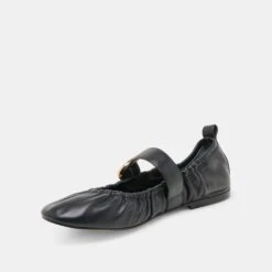 CAELY BALLET FLATS BLACK LEATHER(Caely Ballet Flats Black Leather) 19 CAELY BALLET FLATS BLACK LEATHER(Caely Ballet Flats Black Leather) -Dolce Vita DOLCEVITA FLATS CAELY BLACKLEATHER 08