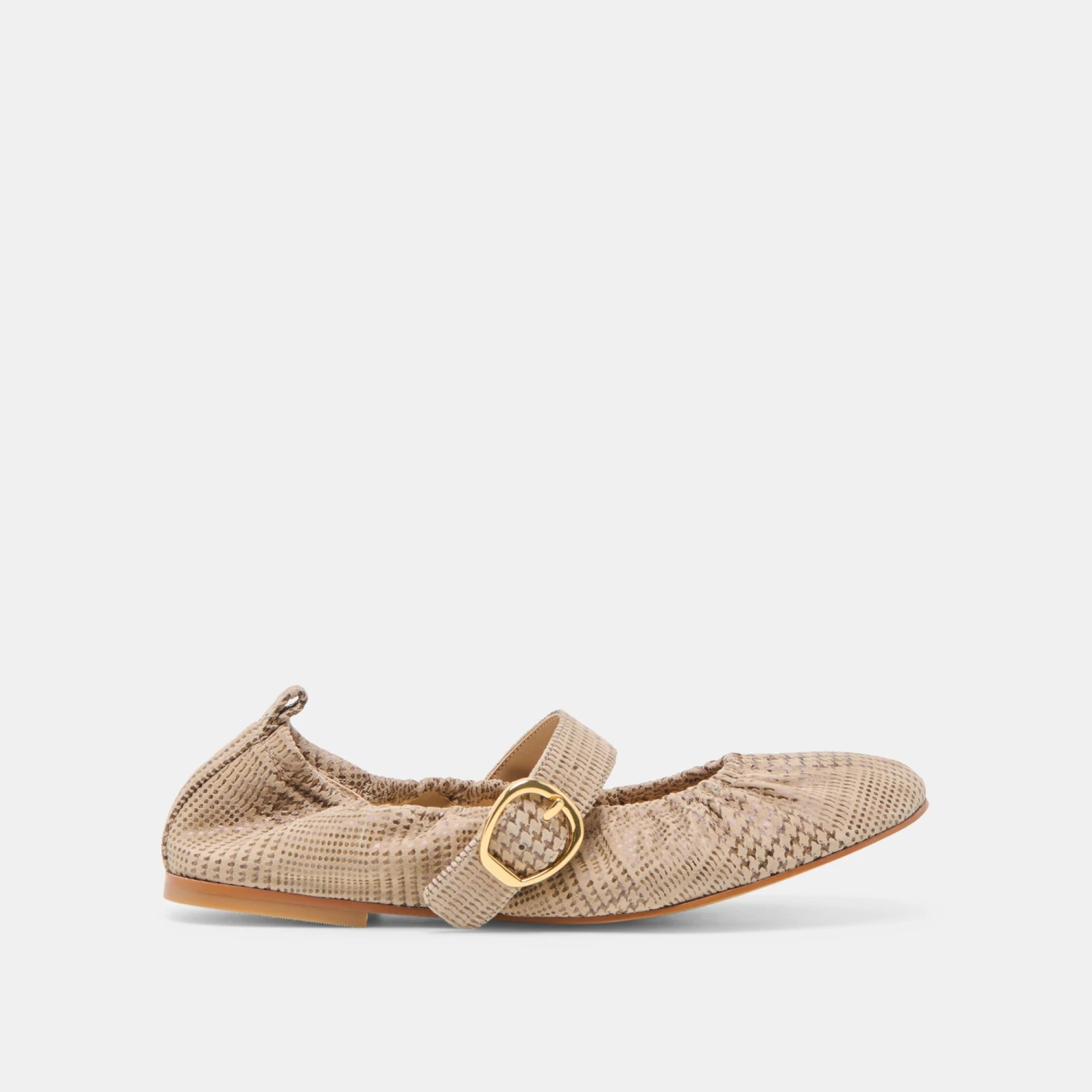CAELY BALLET FLATS HERRINGBONE PRINTED SUEDE(Caely Ballet Flats Herringbone Printed Suede) 1 CAELY BALLET FLATS HERRINGBONE PRINTED SUEDE(Caely Ballet Flats Herringbone Printed Suede)