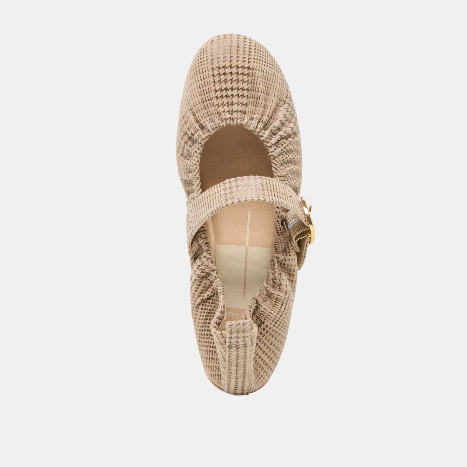 CAELY BALLET FLATS HERRINGBONE PRINTED SUEDE(Caely Ballet Flats Herringbone Printed Suede) 8 CAELY BALLET FLATS HERRINGBONE PRINTED SUEDE(Caely Ballet Flats Herringbone Printed Suede) - Image 8