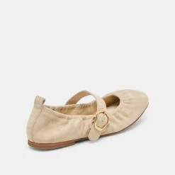 CAELY BALLET FLATS SESAME SUEDE(Caely Ballet Flats Sesame Suede) -Dolce Vita DOLCEVITA FLATS CAELY SESAMESUEDE 03