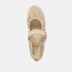 CAELY BALLET FLATS SESAME SUEDE(Caely Ballet Flats Sesame Suede) -Dolce Vita DOLCEVITA FLATS CAELY SESAMESUEDE 06
