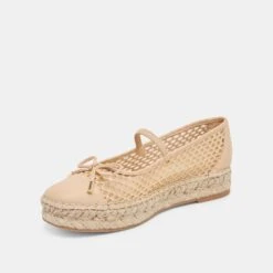 CAMBRE BALLET FLATS LT NATURAL WOVEN MESH(Cambre Ballet Flats Lt Natural Woven Mesh) 12 CAMBRE BALLET FLATS LT NATURAL WOVEN MESH(Cambre Ballet Flats Lt Natural Woven Mesh) -Dolce Vita DOLCEVITA FLATS CAMBRE LTNATURALWOVENMESH 08