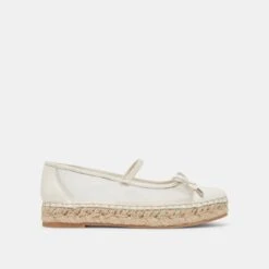 CAMBRE BALLET FLATS WHITE MESH(Cambre Ballet Flats White Mesh)