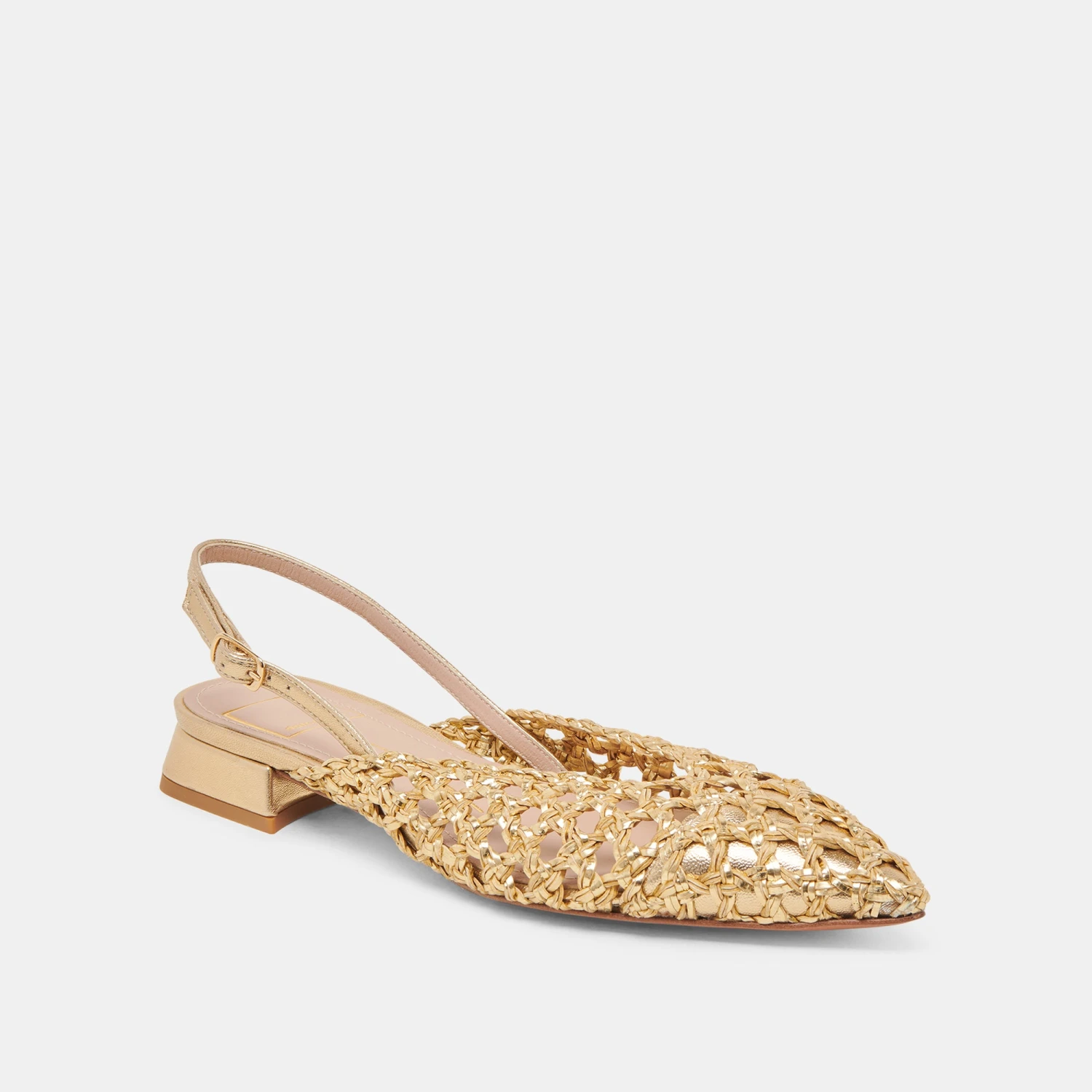 CYNDI FLATS GOLD WOVEN(Cyndi Flats Gold Woven) 3 CYNDI FLATS GOLD WOVEN(Cyndi Flats Gold Woven) - Image 3