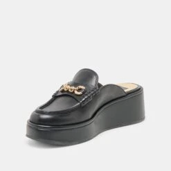 DORREL LOAFERS BLACK LEATHER(Dorrel Loafers Black Leather) -Dolce Vita DOLCEVITA FLATS DORREL BLACK LEATHER 09