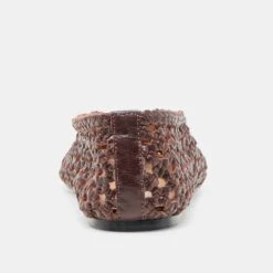 EDDA BALLET FLATS BROWN WOVEN LEATHER(Edda Ballet Flats Brown Woven Leather) -Dolce Vita DOLCEVITA FLATS EDDA BROWNWOVENLEATHER 05