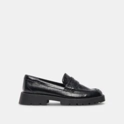 ELIAS WIDE FLATS ONYX CRINKLE PATENT - Re:vita(Elias Wide Flats Onyx Crinkle Patent T1b9ouijxs Resale)