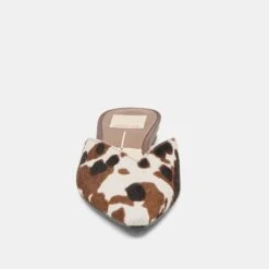 ELM FLATS COCOA TAURUS CALF HAIR(Elm Flats Cocoa Taurus Calf Hair) 18 ELM FLATS COCOA TAURUS CALF HAIR(Elm Flats Cocoa Taurus Calf Hair) -Dolce Vita DOLCEVITA FLATS ELM COCOATAURUSCALFHAIR 04