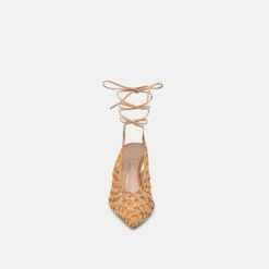 GESICA HEELS NATURAL WOVEN(Gesica Heels Natural Woven) -Dolce Vita DOLCEVITA FLATS GESICA NATURALWOVEN 04