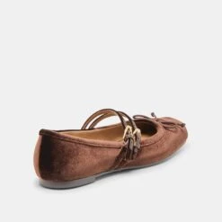 GIBSEN BALLET FLATS CHOCOLATE VELVET(Gibsen Ballet Flats Chocolate Velvet) 11 GIBSEN BALLET FLATS CHOCOLATE VELVET(Gibsen Ballet Flats Chocolate Velvet) -Dolce Vita DOLCEVITA FLATS GIBSEN CHOCOLATEVELVET 03