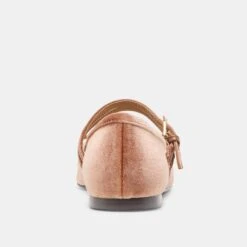 GIBSEN BALLET FLATS DK ROSE VELVET(Gibsen Ballet Flats Dk Rose Velvet) -Dolce Vita DOLCEVITA FLATS GIBSEN DKROSEVELVET 05