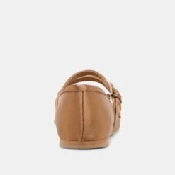 GIBSEN BALLET FLATS MID BROWN SATIN(Gibsen Ballet Flats Mid Brown Satin) 25 GIBSEN BALLET FLATS MID BROWN SATIN(Gibsen Ballet Flats Mid Brown Satin) -Dolce Vita DOLCEVITA FLATS GIBSEN MIDBROWNSATIN 05