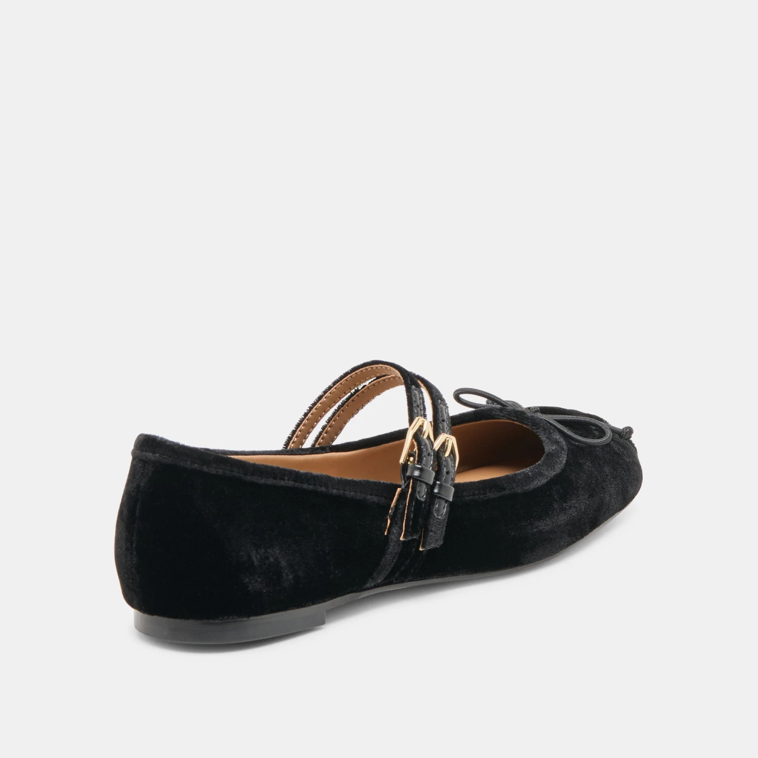 GIBSEN BALLET FLATS NERO VELVET(Gibsen Ballet Flats Nero Velvet) 3 GIBSEN BALLET FLATS NERO VELVET(Gibsen Ballet Flats Nero Velvet) - Image 3