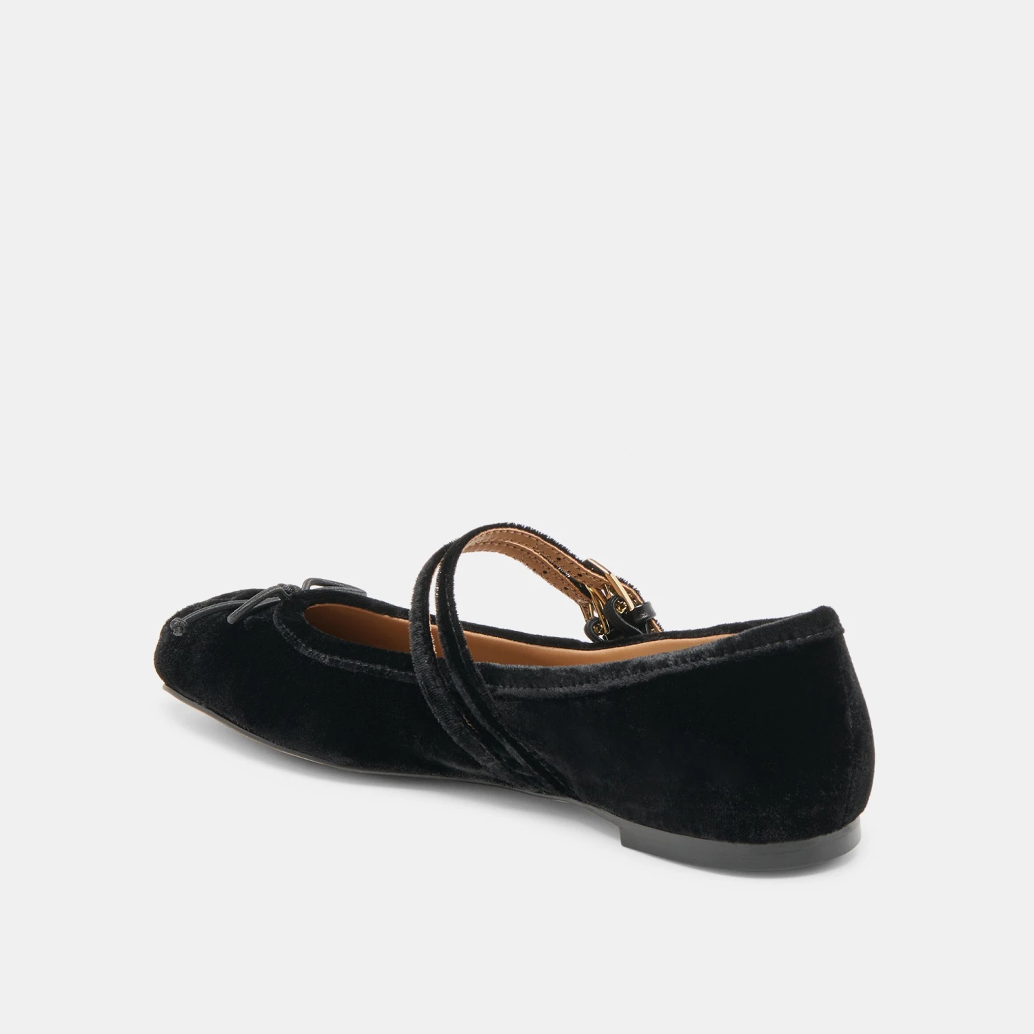 GIBSEN BALLET FLATS NERO VELVET(Gibsen Ballet Flats Nero Velvet) 5 GIBSEN BALLET FLATS NERO VELVET(Gibsen Ballet Flats Nero Velvet) - Image 5