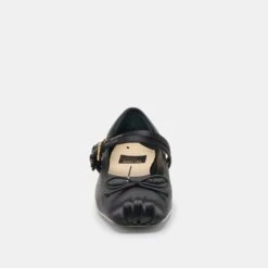 GIBSEN BALLET FLATS ONYX SATIN(Gibsen Ballet Flats Onyx Satin) -Dolce Vita DOLCEVITA FLATS GIBSEN ONYXSATIN 04