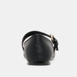 GIBSEN BALLET FLATS ONYX SATIN(Gibsen Ballet Flats Onyx Satin) -Dolce Vita DOLCEVITA FLATS GIBSEN ONYXSATIN 05