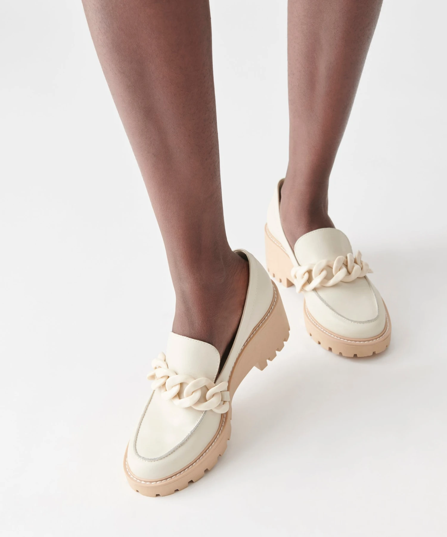 HARIS LOAFERS IVORY LEATHER - Re:vita(Haris Loafers Ivory Leather Resale) 2 HARIS LOAFERS IVORY LEATHER - Re:vita(Haris Loafers Ivory Leather Resale) - Image 2