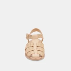 HOLIS SANDALS LT NATURAL RAFFIA(Holis Sandals Lt Natural Raffia) -Dolce Vita DOLCEVITA FLATS HILAH LTNATURALRAFFIA 04