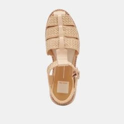 HOLIS SANDALS LT NATURAL RAFFIA(Holis Sandals Lt Natural Raffia) -Dolce Vita DOLCEVITA FLATS HILAH LTNATURALRAFFIA 06