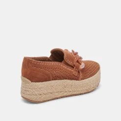 JHENEE ESPADRILLE SNEAKERS PECAN PERFORATED SUEDE - Re:vita(Jhenee Espadrille Sneakers Pecan Perforated Suede Resale) -Dolce Vita DOLCEVITA FLATS JHENEEESPADRILLEPERF PECANPERFORATEDSUEDE 03 3afe20be aae5 45f0 aefc ce62ea051920