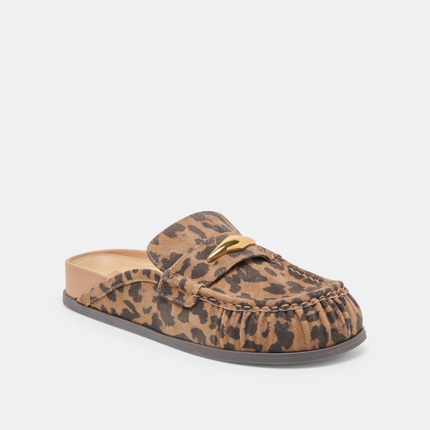 JODERO FLATS BROWN LEOPARD PRINTED SUEDE(Jodero Flats Brown Leopard Printed Suede) 2 JODERO FLATS BROWN LEOPARD PRINTED SUEDE(Jodero Flats Brown Leopard Printed Suede) - Image 2