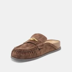 JODERO FLATS DK BROWN SUEDE(Jodero Flats Dk Brown Suede) 12 JODERO FLATS DK BROWN SUEDE(Jodero Flats Dk Brown Suede) -Dolce Vita DOLCEVITA FLATS JODERO DK BROWN SUEDE 09