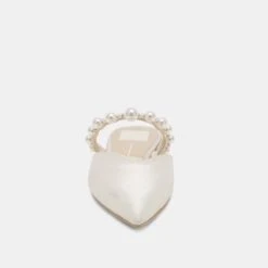 KANIKA PEARL WIDE FLATS VANILLA PEARLS(Kanika Pearl Wide Flats Vanilla Pearls) -Dolce Vita DOLCEVITA FLATS KANIKAPEARLLOW VANILLAPEARLS 04 4c1ffd65 be8e 44d8 bf0d 215ccbcf51a0