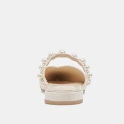 KANIKA PEARL WIDE FLATS VANILLA PEARLS(Kanika Pearl Wide Flats Vanilla Pearls) -Dolce Vita DOLCEVITA FLATS KANIKAPEARLLOW VANILLAPEARLS 05 0cc44ae4 961c 42b1 b092 87f65e091a5c