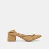 KARMIN HEELS DK TAUPE SUEDE(Karmin Heels Dk Taupe Suede)