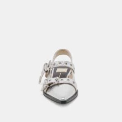 LABELL FLATS SILVER DISTRESSED LEATHER - Re:vita(Labell Flats Silver Distressed Leather Ntu2fox36 Resale) -Dolce Vita DOLCEVITA FLATS LABELL SILVERDISTRESSEDLEATHER 04 d6f486de 4c8a 4099 9fa6 c538fae934aa