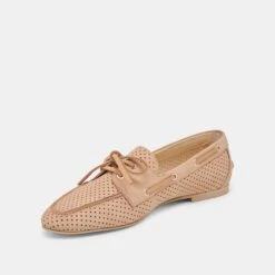 LAKIN LOAFERS BAMBOO PERFORATED NUBUCK(Lakin Loafers Bamboo Perforated Nubuck) -Dolce Vita DOLCEVITA FLATS LAKIN BAMBOOPERFORATEDNUBUCK 08