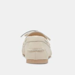 LAKIN LOAFERS IVORY PERFORATED LEATHER(Lakin Loafers Ivory Perforated Leather) -Dolce Vita DOLCEVITA FLATS LAKIN IVORYPERFORATEDLEATHER 05