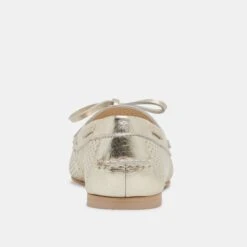 LAKIN LOAFERS PLATINUM PERFORATED LEATHER(Lakin Loafers Platinum Perforated Leather) 15 LAKIN LOAFERS PLATINUM PERFORATED LEATHER(Lakin Loafers Platinum Perforated Leather) -Dolce Vita DOLCEVITA FLATS LAKIN PLATINUMPERFORATEDLEATHER 05